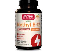 Jarrow Formulas Methyl B-12 2500 mcg (100 Compressa da succhiare, Tropicale)