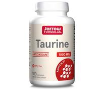 Jarrow Formulas, Taurina, 1000 mg, Alto Dosaggio, 100 Capsule, Testate in Labora