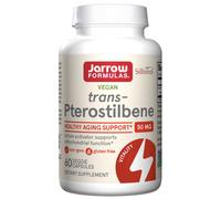 Jarrow Formulas Trans-pterostilbene, trans-pterostilbene, 50 mg, 60 capsule vegetali