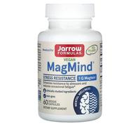 Jarrow Formulas, Vegan MagMind, Stress Resistance, 60 capsule vegetali