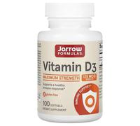 Jarrow Formulas Vitamina D3 125 mcg 5000 UI 100 SOFTGELS