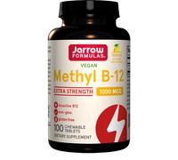 Jarrow Formulas Vitamina metil B-12, 1000 mcg, aroma limone