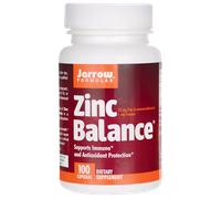 Jarrow Formulas Zinc Balance, L-Metionina Zinco L-OptiZinc + Rame, 15 mg, 100 capsule