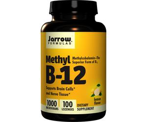 Jarrow Methyl B-12, 1000 mcg, 100 losanghe