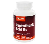 Formule Jarrow, acido pantotenico B5, 500 mg, 100 veg. Capsule - spedizione l...
