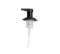 Jarware Coperchi per dispenser di sapone, nero, 7,6 x 7,6 x 17,8 cm