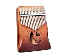 Jasaly 17 Kalimba Pollice Pianoforte in legno massello impiallacciatura tastiera strumento musicale Kalimba Finger Piano regalo per gli amanti della musica