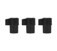 Jasaly 3Pcs Sassofono Alto Tappo Terminale Sassofono Parti di Ricambio Accessori Set Sassofono Bend Neck Dust Plug Cap Sassofono Mute