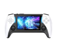 Jasaly 8G 2000+Giochi Project X Console per Videogiochi Tascabile Portatile Schermo IPS da 4,3 Pollici Supporto PS1 Gaming Doppio Altoparlante Stereo Durevole Facile Installazione