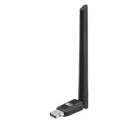 Jasaly Adattatore USB WiFi Bluetooth 5.0 da 600 Mbps, Antenna Wi-Fi 2.4G 5GHz Dual Band 802.11ac, Scheda di Rete Wireless Mini Ricevitore, Facile da Usare e Resistente