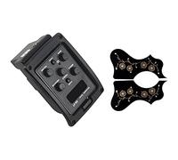 Jasaly EQ-4T 4 Band Pickup EQ Preamplificatore con Accordatore per Chitarra Acustica con 2 Pack 41 Pollici Chitarra Acustica Pick Guard Mano sinistra/