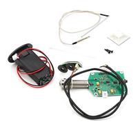 Jasaly Equalizzatore per chitarra Pickup per chitarra Piezo Pickup Onboard Preamp System per chitarra acustica