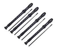 Jasaly Flauto flauto flauto a 8 fori in ABS nero per bambini adulti principianti strumento flauto entry-level