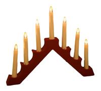 Jasaly LED Elettronico Candela Ponte Luce Compleanno Proposta Decorazione Candela Conica Decorativelight B