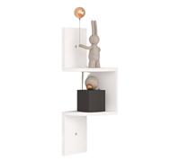 Jasaly Libreria da Parete Multistrato, Scaffale Portaoggetti da Parete, Camera da Letto, Soggiorno, Decorazione per La Casa, Stoccaggio e Organizzazione B