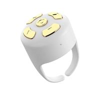 Jasaly Mouse Aria Wireless Bluetooth per un Controllo Remoto Istantaneo Dai Dispositivi Mobili, Perfetto per Selfie, Navigazione Web, Scorrimento di Video e Musica e Controllo Remoto di Laptop e Telef