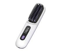 Jasaly per Piastra per Capelli Portatile Fili con Display LED, Pettine Caldo Agli Negativi, da Viaggio Ricaricabile Tramite USB