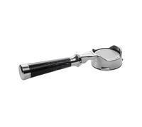 Jasaly Portafiltro fondo in acciaio da 58 mm per E61, Sanremo, Faema, accessorio per caffè espresso con 2 orecchie-B