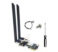 Jasaly QCNFA765 Scheda WiFi WiFi6E PCI-E Adattatore Wireless 5970M Triple Band 2.4G/5G/6G Bluetooth 5.2 802.11AX per Win10/Win11