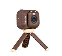 Jasaly S11 48MP Staffa Portatile Fotocamera per Bambini HD A Doppio Obiettivo con Supporto per Foto Video Fotocamera Multifunzione Fissa, Resistente Facile da Usare
