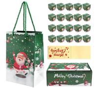 Jasaly Scatola Regalo Esplosiva con 20 Cofanetti Natalizi per Regali in Contanti Christmas Money Box