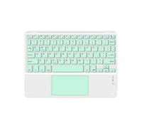 Jasaly Tastiera Bluetooth Touchpad da 10 Pollici Compatibile con, IPadOS, Verde