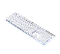 Jasaly Tastiera Meccanica Cablata LED Tastiera Silenziosa Tastiera Da Gioco Impermeabile Anti-Slide 104 Luminosi Tastiere D