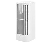 Jasaly Ventilatore per aria condizionata da scrivania, con luce, adatto per casa, ufficio, camera da letto, aria condizionata