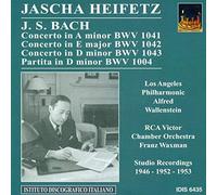 Jascha Heifetz by Bach J.S. (2004-06-28)