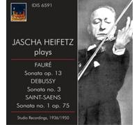 Jascha Heifetz Jascha Heifetz Plays: Faure/Debussy/Saint-Saens (CD) Album