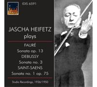 Jascha Heifetz Jascha Heifetz Plays: Faure/Debussy/Saint-Saens (CD) Album