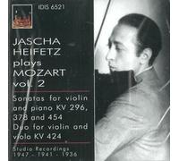 Jascha Heifetz - Jascha Heifetz Plays Mozart Vol. 2