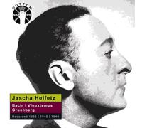 Jascha Heifetz Plays Bach, Vieuxtemps & Gruenberg