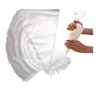 JasCherry 100 Pezzi Extra Grandi Sac a Poche Monouso Icing Sacchetti 50 × 28 cm - Usa e Getta Spessa Sacca Pasticceria per Decorazione Pasticceria et Cupcakes Torta Cuisson #3