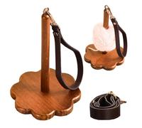 JasCherry 19 x 12 cm, porta filati da polso per uncinetto e maglia, organizer portatile per filati, guida ergonomica e portatile, accessorio per artigianato senza grovigli, strumento per la gestione