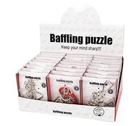 JasCherry 24 Pezzi Rompicapo Puzzle Giocattoli di Metallo Set - Giochi Logica Rompicapi per Adulti Gioco di Mente Puzzle di Ferro per Adulto - Giocattolo Bambini e Ragazzi #03