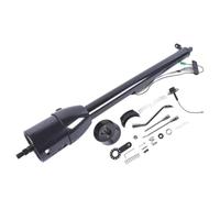 JASFwmukn AP03 Colonna di sterzo Nera da 33 Pollici No Chiave Case Maiusc a 3 velocità Compatibile Automatico con Parti di motociclette automobilistiche F100 F250 390 1967 1979 per Parte Numero AP03