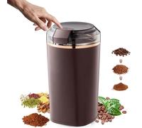 Jasfyee Macchina da caffè a grano, grinder elettrico per semi, pepe, 200 W, con lama in acciaio inossidabile e pattini antiscivolo, basso rumore, adatto per macinare spezie e noci