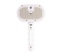 Jasfyee Pettine massaggiante per animali domestici, con sterilizzazione Blu-ray, pulizia spray per animali domestici, spazzola per capelli per gatti, cani, capelli lunghi e corti