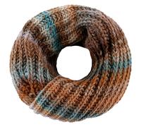 Jasila Sciarpa ad Anello by Lierys marrone-blu One Size