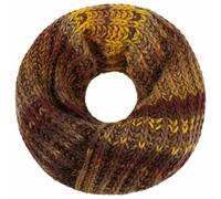 Jasila Sciarpa ad Anello by Lierys marrone-giallo One Size