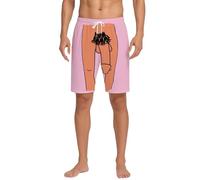 Jaskdconsy Pantaloncini da jogging da uomo, con stampa 3D, costume da pene, Colore: rosa., M