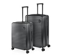 JASLEN - Set valigie - Set Valigie Rigide Offerte. Valigia Grande Rigida, Valigia Media Rigida e Bagaglio a Mano. Set di Valigie con Lucchetto Combinazione TSA, Antracite