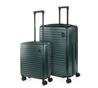 JASLEN - Set valigie - Set Valigie Rigide Offerte. Valigia Grande Rigida, Valigia Media Rigida e Bagaglio a Mano. Set di Valigie con Lucchetto Combinazione TSA, Verde