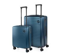 JASLEN - Set valigie - Set Valigie Rigide Offerte. Valigia Grande Rigida, Valigia Media Rigida e Bagaglio a Mano. Set di Valigie con Lucchetto Combinazione TSA, Blu