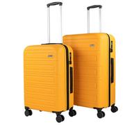 JASLEN - Set valigie - Set Valigie Rigide Offerte. Valigia Grande Rigida, Valigia Media Rigida e Bagaglio a Mano. Set di Valigie con Lucchetto Combinazione TSA, Senape