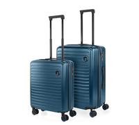JASLEN - Set valigie - Set Valigie Rigide Offerte. Valigia Grande Rigida, Valigia Media Rigida e Bagaglio a Mano. Set di Valigie con Lucchetto Combinazione TSA, Blu