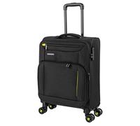 JASLEN - Valigia 55x40x20 Trolley Bagaglio a Mano. Valigie per i Tuoi Viaggi in Cabina. Trolley Bagaglio a Mano. Materiale EVA Polyester Resistente e Super Leggero, Nero