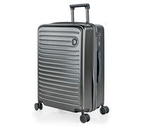 JASLEN - Valigia Media da Viaggio Rigide. Trolley Medio con 4 Ruote. Materiale ABS Valigia Media Rigida in Offerta Resistente e Super Leggero - Valigia 20 kg Lucchetto TSA, Antracite