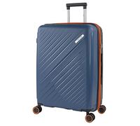 JASLEN - Valigia Media da Viaggio Rigide. Trolley Medio con 4 Ruote Materiale PP Valigia Media Rigida in Offerta Resistente e Super Leggero - Robusta Valigia 20 kg TSA, Cowboy blu